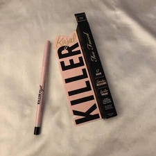 Too Faced Killer Kajal 12 Hour WP Eyeliner Shade Intense Black 0.35g NIB