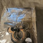 NIP DISNEY SET OF TWO MICKEY MOUSE EAR RINGS REVERSIBLE SIZE 7 NEON TUESDAY — photo 6