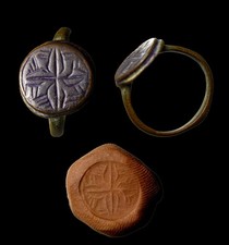 Knight Templar Bronze Ring w