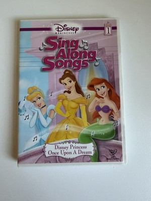 Original Disney Princess Sing Along Songs Volumes 1 & 2 DVD Set