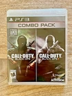 Call of Duty: Black Ops and Black Ops 2 (Sony PlayStation 3, 2015) CIB