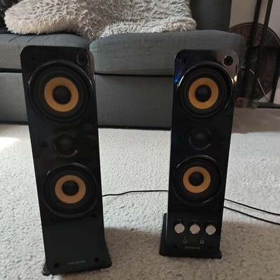 Creative Gigaworks T40 Series II 2.0 Wired Computer Speakers AUX 3.5mm Black