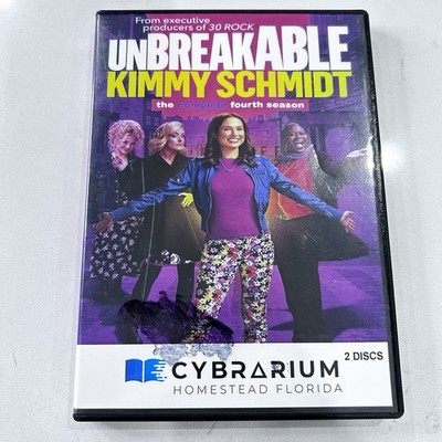 Unbreakable Kimmy Schmidt The Complete Fourth Season DVD Comedy 2-Disc Set