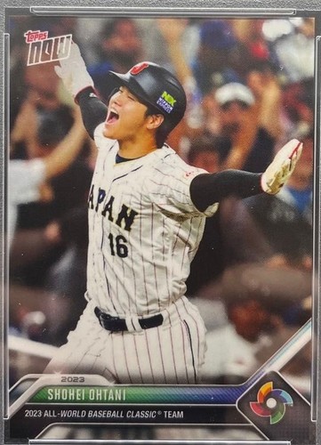 2023 TOPPS NOW #WBCJPN-1 SHOHEI OHTANI - WOLRD BASEBALL CLASSIC
