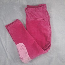 Joules Women's Horse Riding Breeches Size 16 Pink Horse Riding Trousers