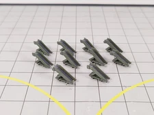10x Military AIRCRAFT STAIRS (Narrowbody) Airport GSE Vehicle Models 1:400 Scale