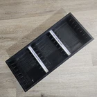 Vintage SEGA Genesis 24 Video Game Cartridge Holder Wall Mount Storage, Black
