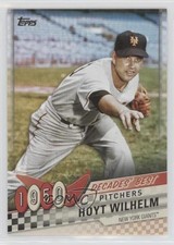 2020 Topps Update Decades Best Pitchers Hoyt Wilhelm #DB-6 HOF sh7