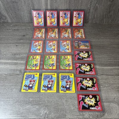 Super Mario Donkey Kong Pinball E-Reader Level Demo Codes Cards Variety