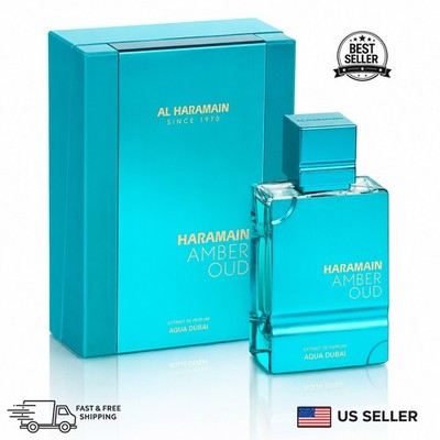 Al Haramain Unisex Amber Oud Aqua Dubai Extrait de Parfum Spray 2 oz / 60 ml