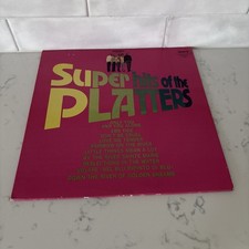 The Platters: Super Hits Of The Platters 33 RPM 12" LP