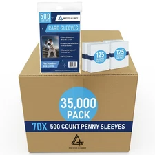 Penny Sleeves for Trading Cards 35PT-180PT | Bulk Protective Soft TCG Sleeves.