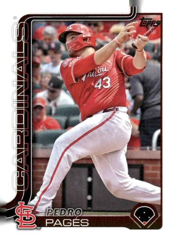 2025 Topps #252 Pedro Pagés | Baseball Card