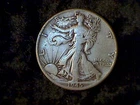 1945 Silver Walking Liberty Half Dollar
