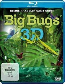 Big Bugs 3D - Kleine Krabbler ganz groß [3D Blu-ray] von ... | DVD | Zustand gut