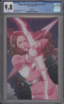 MIGHTY MORPHIN POWER RANGERS: PINK #1   CGC 9.8 NM/M   SAUVAGE VIRGIN VAR - 1:10