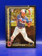 2025 Topps Gilded Collection Angel Martinez RC Electroblack Gold  #'d /5 #49 SSP