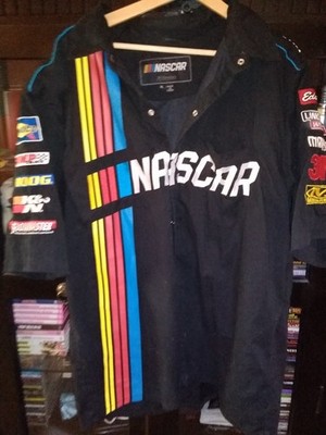 NASCAR Jacke XL Schwarz Herren Vintage 90er TOP Zustand