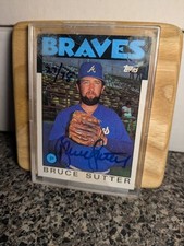 2004 Topps Originals 1986 Buyback Autograph Bruce Sutter Auto #'d /78 Sealed