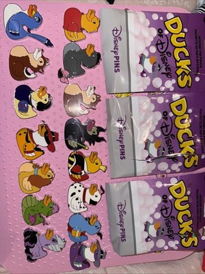 Disney Ducks of Disney Mystery Pouch Series 2 Pins (You CHOOSE)