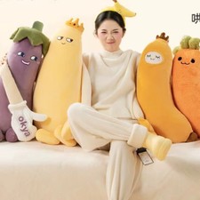 okya Patting hugging Eggplant Soothing Sleep Pillow for Adult Wireless Remote Co