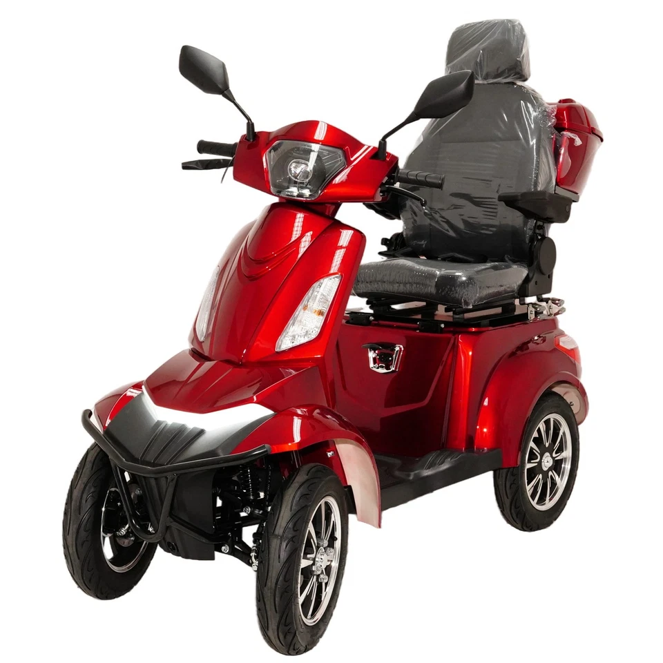 STW GMBH SENIOREN-MOBIL ELEKTRO-ROLLER 4-RAD 25KMH 1KW 60V 20Ah LITHIUM AKKU TOP CASE COC