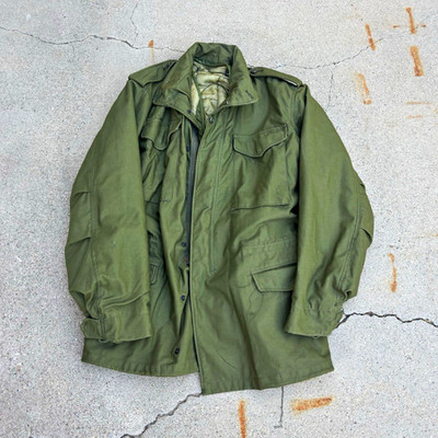 1950s M-51 flight jacket with liner. Made by Alpha Industries
