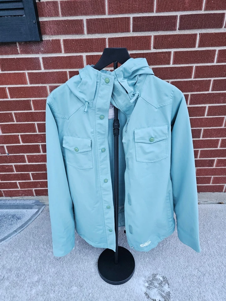 Nike 6.0 Para hombres Mediana Kampai Invierno Snowboard Chaqueta Negra/Naranja circa '10 Usada en Excelente Condición Foto 4 de 4