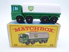 VINTAGE MATCHBOX LESNEY No.32c LEYLAND BP TANKER IN ORIGINAL BOX 1968