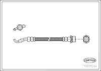 Bremsschlauch Hinten Links Corteco 19035294 FÜR Toyota
