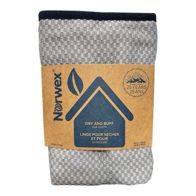 NoORWEX Dry and Buff Car Cloth - Microfiber- NEW D5-28A