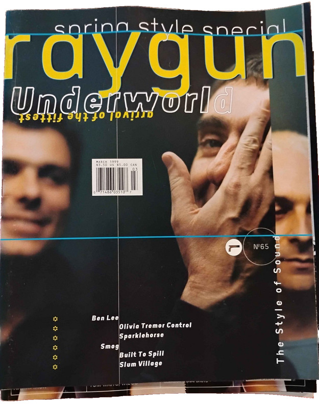 Raygun Magazine Issue #65 March 1999 Underworld Cover