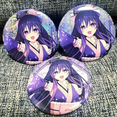 Tohka Yatogami Date Alive Random Can Badge Set 3 Stück Japan Anime...