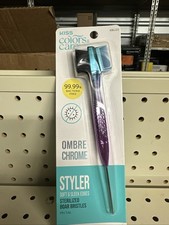 KISS Colors  Care Ombre Chrome 3-in-1 Boar Bristle Edge Brush Comb Pin Tail