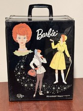 Vintage 1964 Mattel Black Barbie storage Case Trunk carrying box