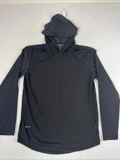 Bylt Hoodie Premium Basics Signature Drop Cut Mens Size Small Blk Active Travel