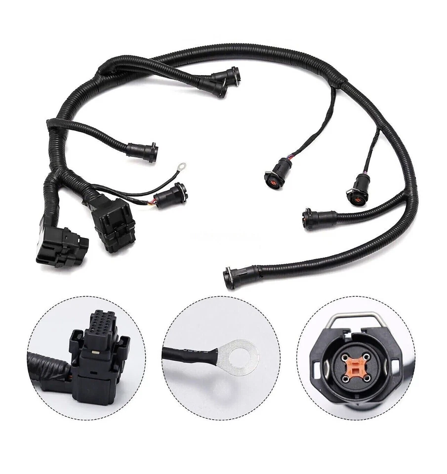 Powerstroke Fuel Injector Module Wiring Harness For Ford F250 F550 6.0L 2003-07 - Image 3 of 4
