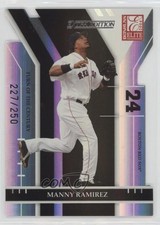 2004 Donruss Elite Extra Edition Turn of the Century /250 Manny Ramirez #15 6a4