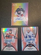 2025-26 Upper Deck Allure Rookie Auto Lot (3) Quillan Dorwart Merzlikins RC Auto