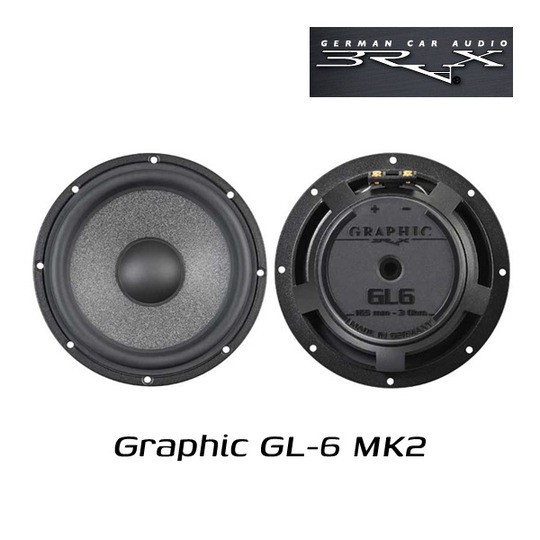 Brax Graphic GL-6 MK2 Midbass 16Cm-image