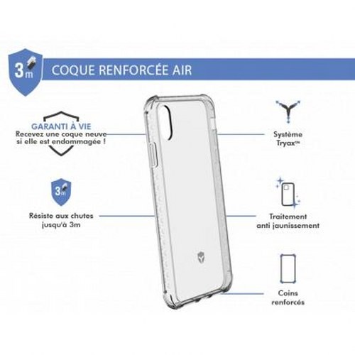 Coque de protection iPhone XS Max Force Case Air transparente antichoc - 2