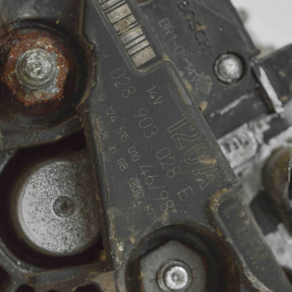 VW JETTA III 1K2 GENERATOR 028903028E 2.0 DIESEL 100KW 2007 2871928 - Image 2 of 4