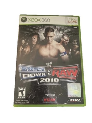 WWE SmackDown vs. Raw 2010 (Microsoft Xbox 360, 2010)