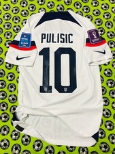 Nike USA United States Home Soccer Jersey World Cup 2022 Christian Pulisic S