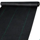 Uimoso 6x300 ft Heavy Duty PP Woven Weed Barrier Landscape Ground Cover 2.4Oz