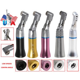 NSK Style Dental Slow Low Speed Contra Angle Handpiece Latch/Push Button E-type