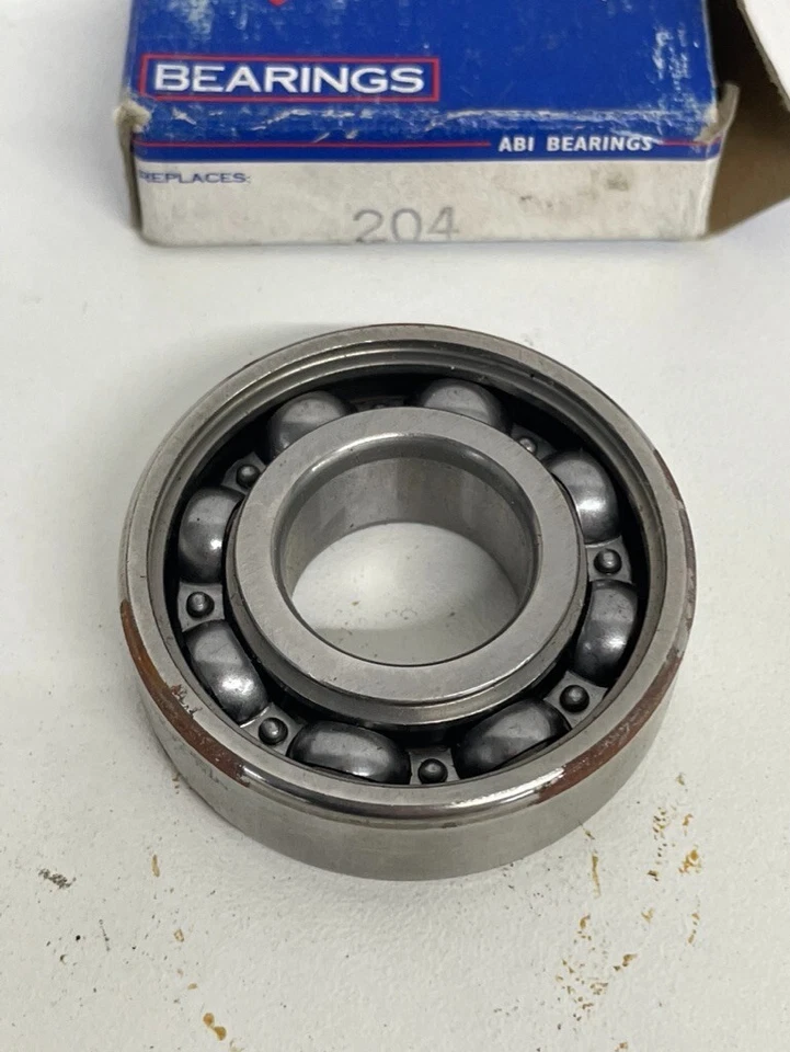 204 ABI 品牌手动传动埋头轴轴承 NOS xref。 国家 # 204 — 第 2/4 张图片