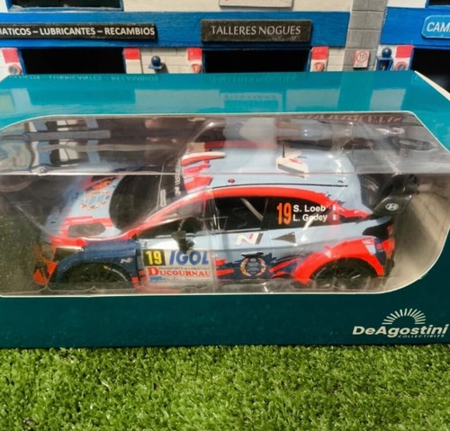 HYUNDAI i20 WRC #19 WRC RALLY 2019 S.LOEB-godey, ALTAYA PREMIUM 1:18 DIE CAST - Picture 2 of 7