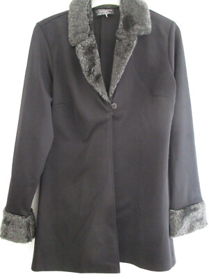 🧥 Veste Femme Noire Basique – Taille 38, Neuve Sans étiquette