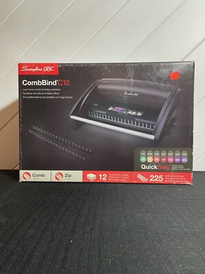 Swingline CombBind C12 Manual Binding System P/N 7706171 